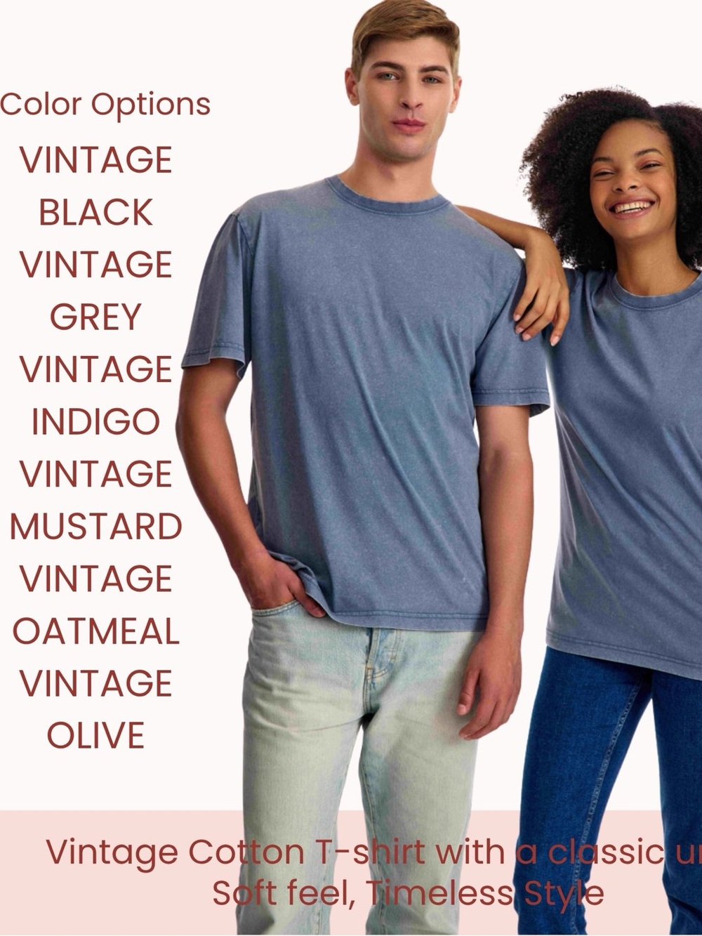 Vintage Unisex Oversize T-Shirt | Boxy Fit Washed Cotton | Streetwear | S–3XL